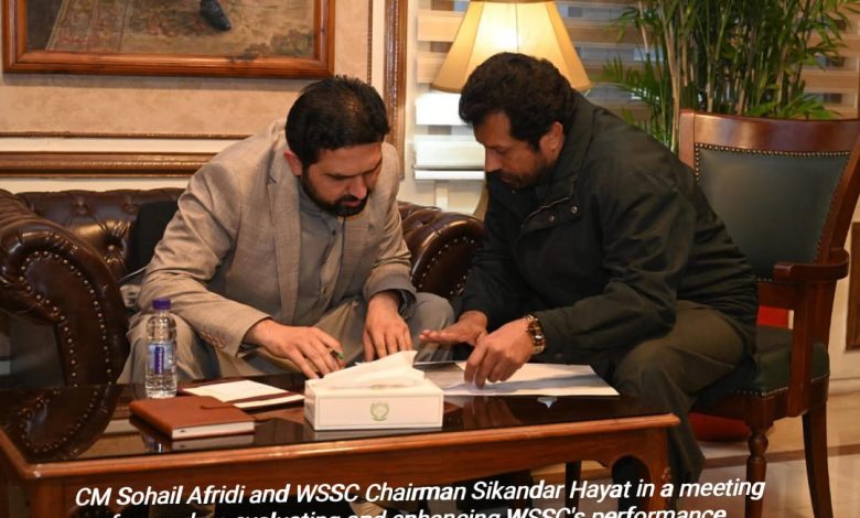 wssc bannu - Sohail Afridi Pledges for WSSC Bannu Transformation