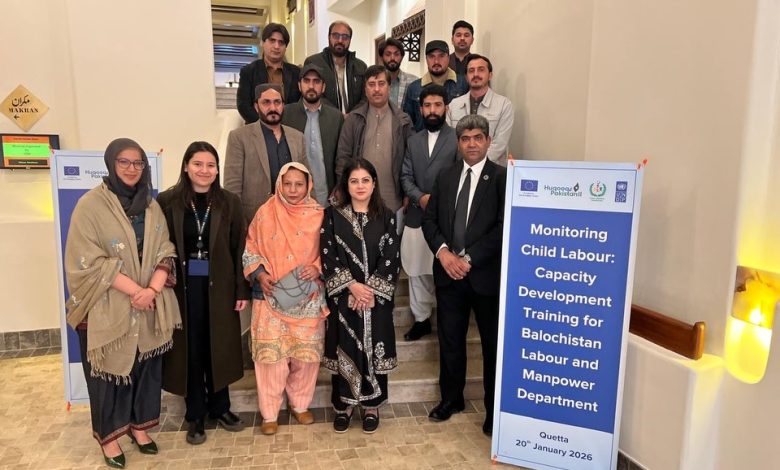 child labour - Strengthening Child Labour Monitoring in Balochistan
