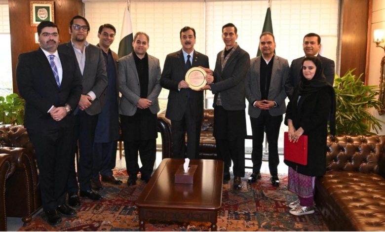 abid sher ali - Acting President Welcomes Abid Sher Ali to Senate