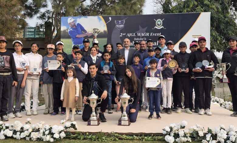 ajgl junior golf - AJGL Junior Golf Champions Shine in Lahore
