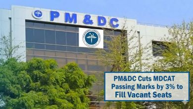 mdcat - PMDC Lowers MDCAT Pass Marks to Fill Seats