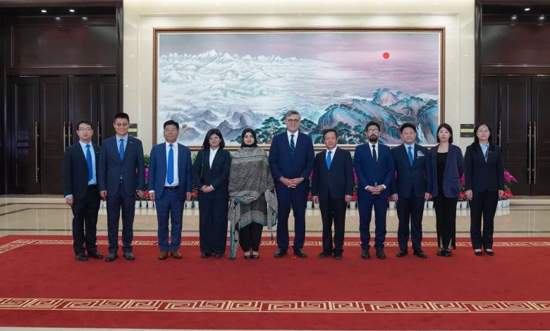 Ambassador Khalil Hashmi during his TBEA visit in Xinjiang