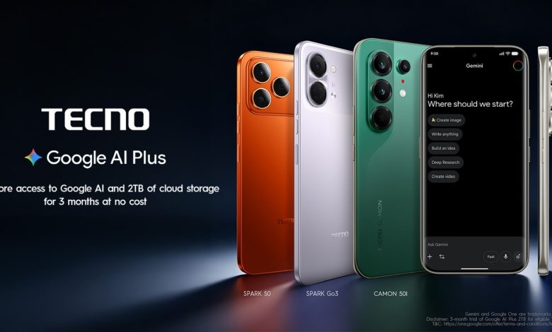 google ai plus - Get 3 Months Google AI Plus with TECNO