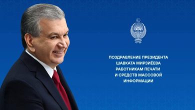 Shavkat Mirziyoyev sends greetings to media workers on Press Day