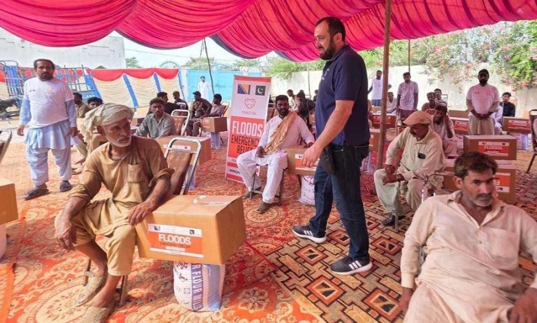 pomoziba aid - Pomozi.ba aid reaches flood-hit northern Pakistan