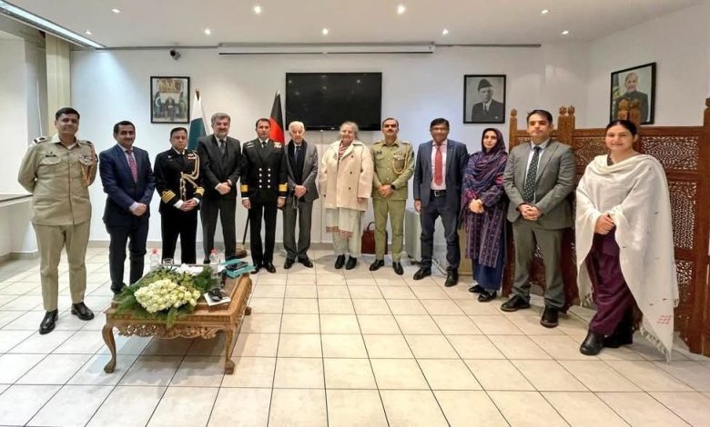 khawaja asif - Khawaja Asif Engages Pakistan Embassy Germany