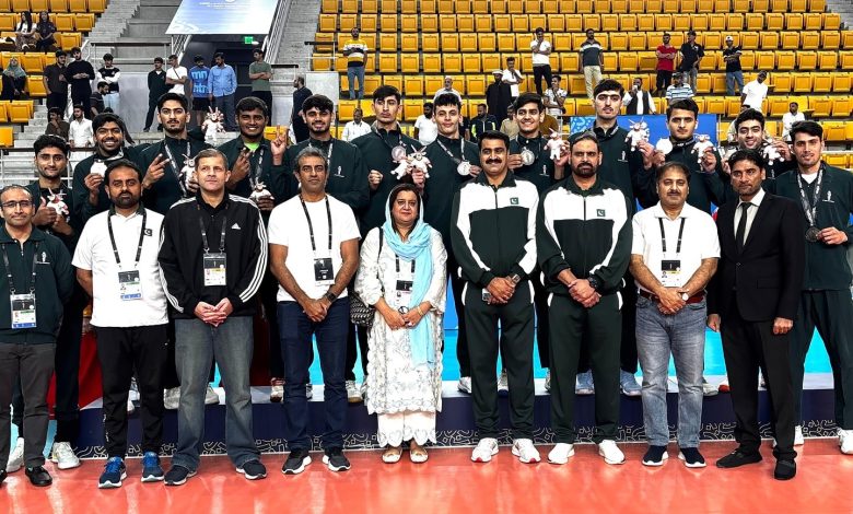 pakistan volleyball - Pakistan Volleyball Clinches Silver at Youth Games