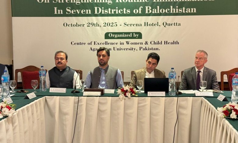 routine immunization - Advancing Routine Immunization in Balochistan
