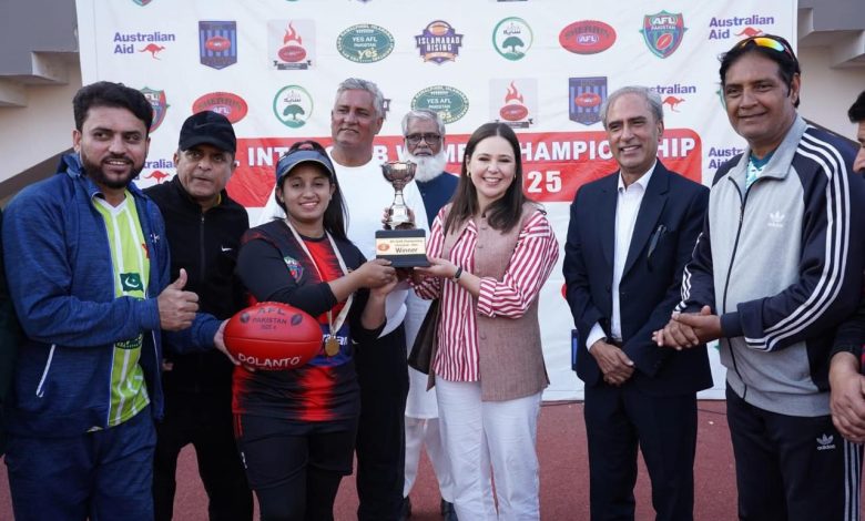 AFL Pakistan Organizes Interclub Women’s Championship 2025 With Australian Govt Support